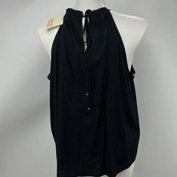 Knox Rose black halter top XXL new - Image 4