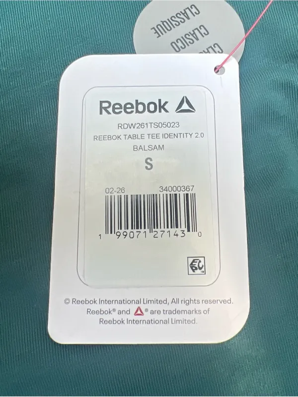 Reebok Table Tee Identity 2.0 Balsam & Engery Lilypad S/S Womens Shirts (2)|Sz:S - Image 11