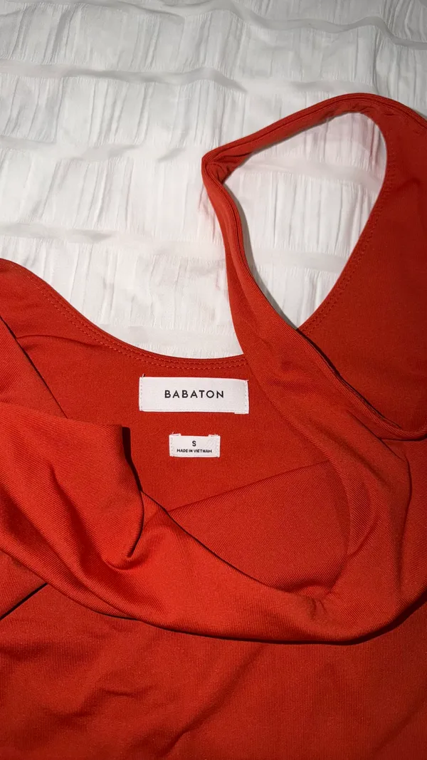 Aritzia dark orange bodysuit - Image 2