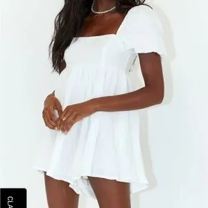 White Princess Polly Romper  - Image 2