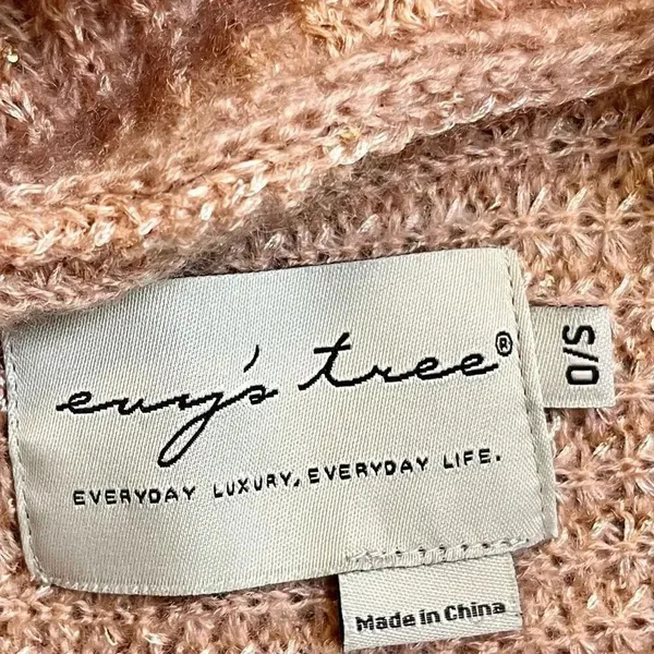NWT Evy’s Tree Asymmetrical Ponch Cowl Neck Sweater OS - Image 9