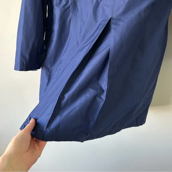 L.L. Bean H2OFF Raincoat PrimaLoft Lined Blue Size XL Windproof Waterproof - Image 13