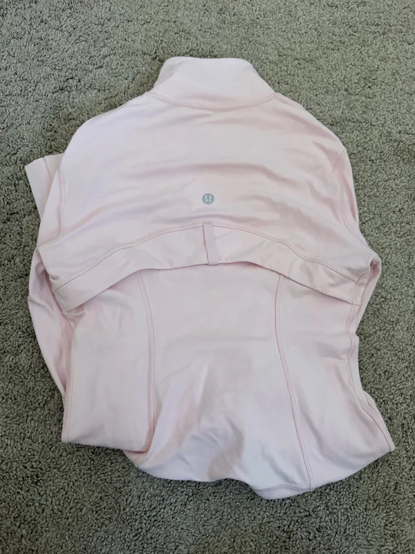 Pink Lululemon Zip up  - Image 4