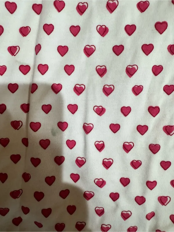 Roller Rabbit Pink Polo Heart Pajama Top Size Large - Image 4