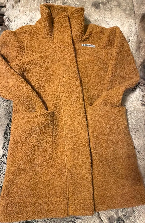 Columbia fleece Teddy snap jacket  - Image 3