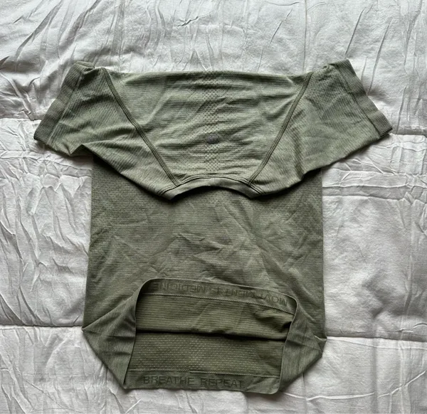 Green Lululemon Swiftly Tech Short Sleeve - Image 3