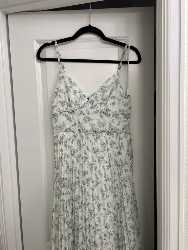Lulus White Floral Dress - Image 3