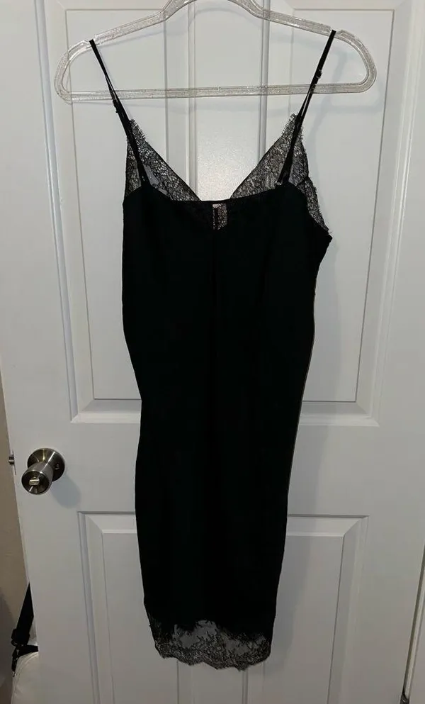 PINK - Victoria's Secret Vintage Lace Slip Dress Large - Image 2