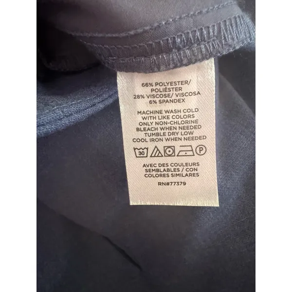 NWT Ann Taylor The Wide Leg Trousers Women’s Size 2 Pleated Blue Career - Image 6
