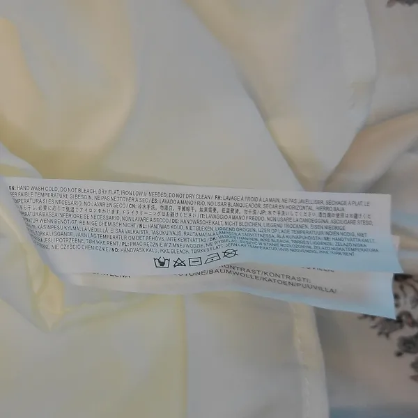 VICI Cream Brown‎ Floral Block Print Tiered Smocked Maxi Dress Size XL NWOT - Image 5