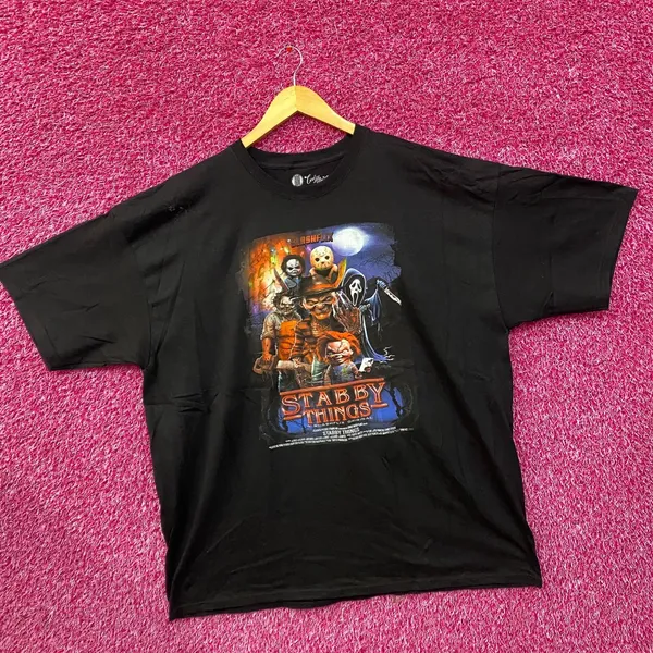 Stranger Things Stabby Things T-Shirt 3XL - Image 3