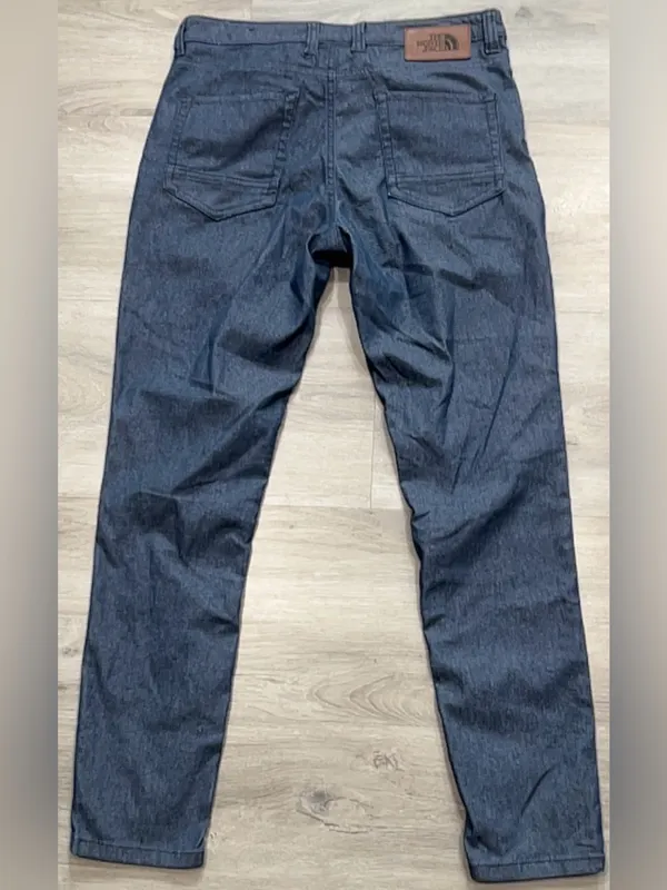 The North Face Womens 4 Blue Denim Skinny Fit Stretch Jeans Casual Outdoor Pants - Image 2