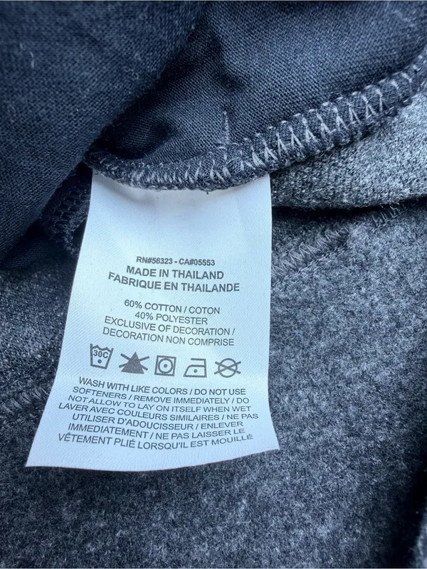 Nike Women’s Therma-FIT 1/4 Zip Pullover Gray Fleece Sweatshirt Large L - Image 5