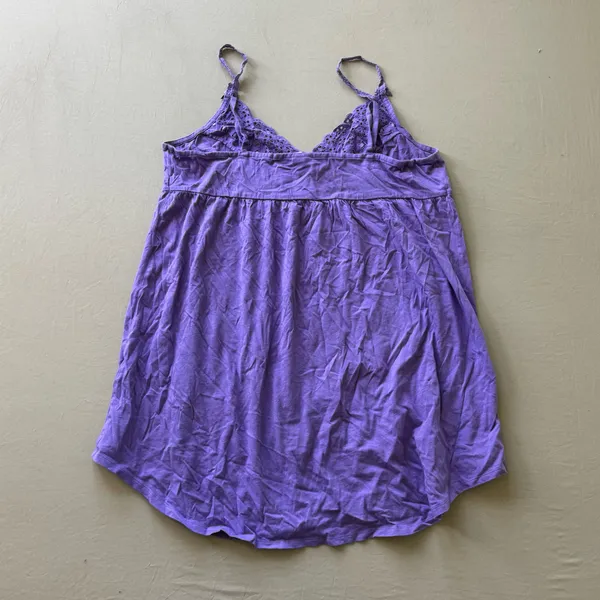 Y2K Era Victoria’s Secret Eyelet Trim Babydoll Nightgown - Image 2