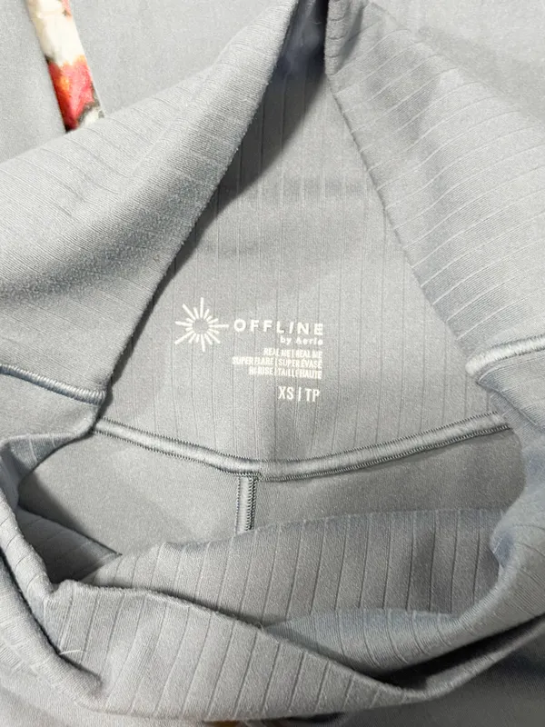 Aerie Offline Real Me Super Flare Crossover Leggings - Image 6