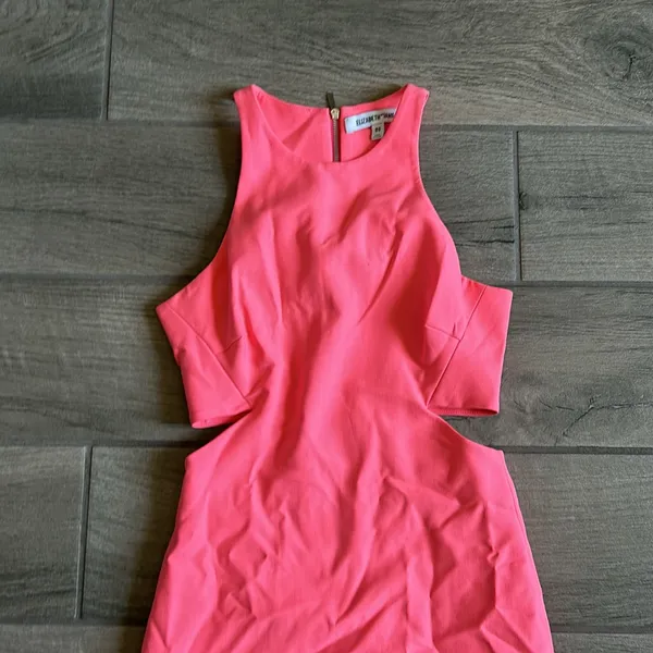 Elizabeth and James pink cutout dress - Image 2