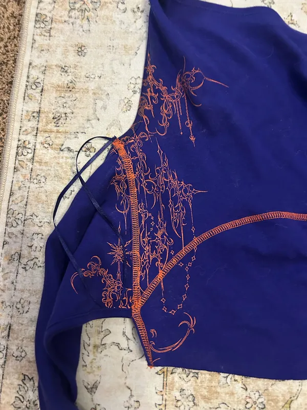 Wild fable blue halter top - Image 4