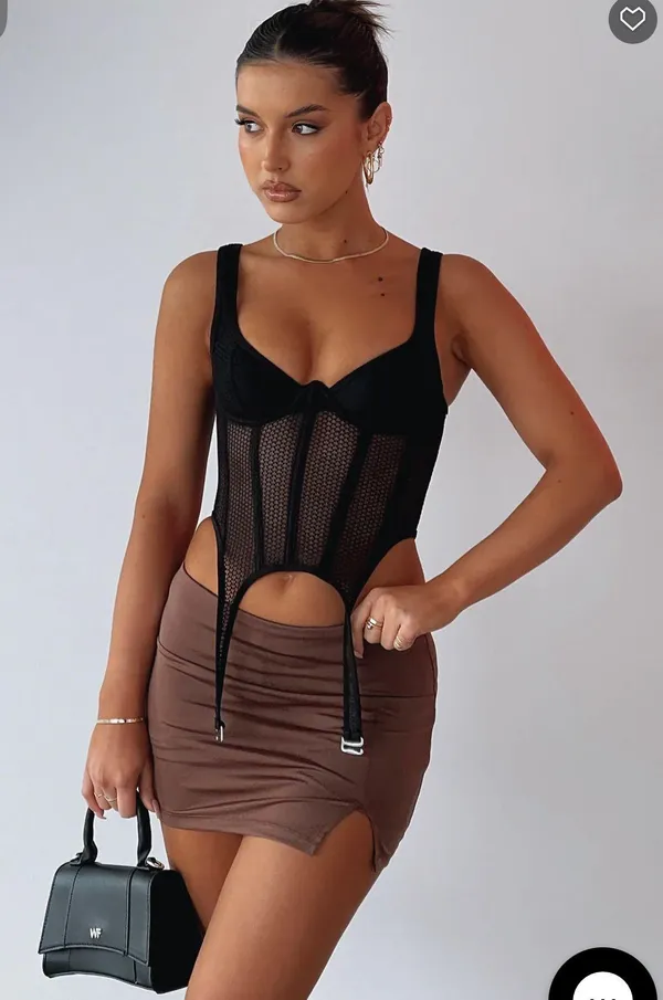 NWT White Fox Enlighten Me Bustier - Image 5