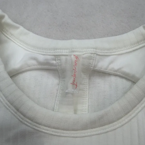 Free People Movement Women's Comeback Tank White Large NWT ($68 Retail) - Image 5