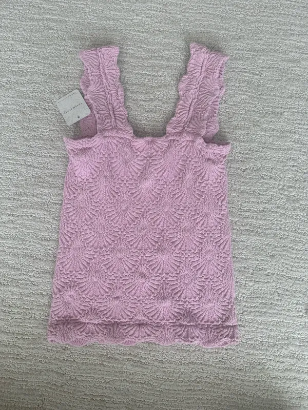 Free People Love Letter Cami Pink - Image 2