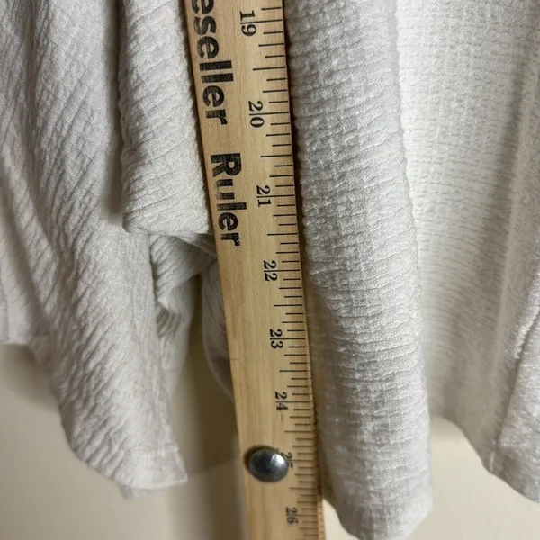 Maeve by Anthropologie Women's Claire Pullover Bell Sleeves Blouse White XL - Image 7