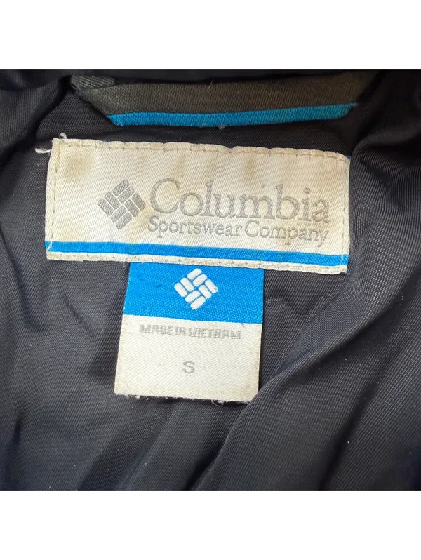 Columbia Omni-Shield Black Insulated Puffer Jacket Womens Small Zip Winter Coat - Image 4