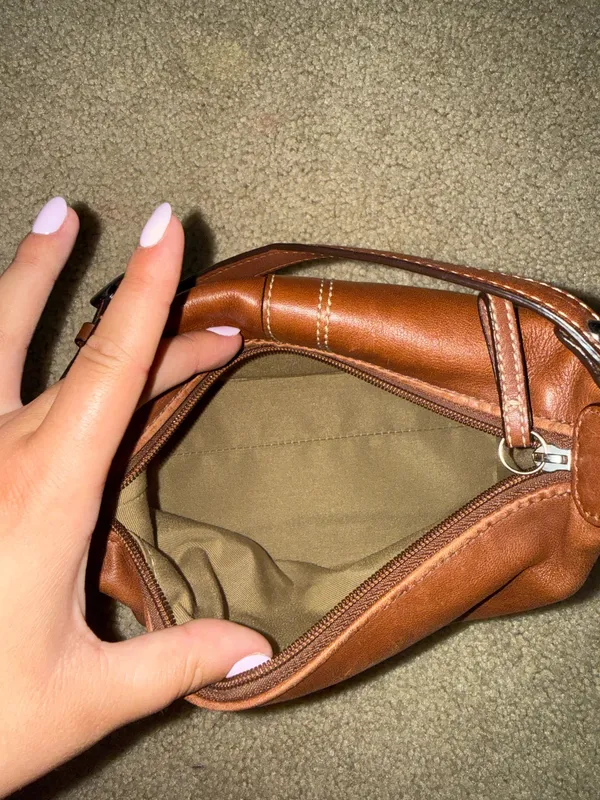 Brown coach vintage shoulder bag  - Image 2