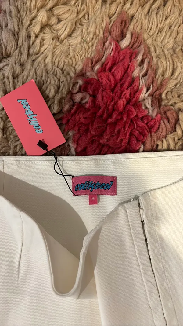 Edikted White  Mini Skirt - Image 4