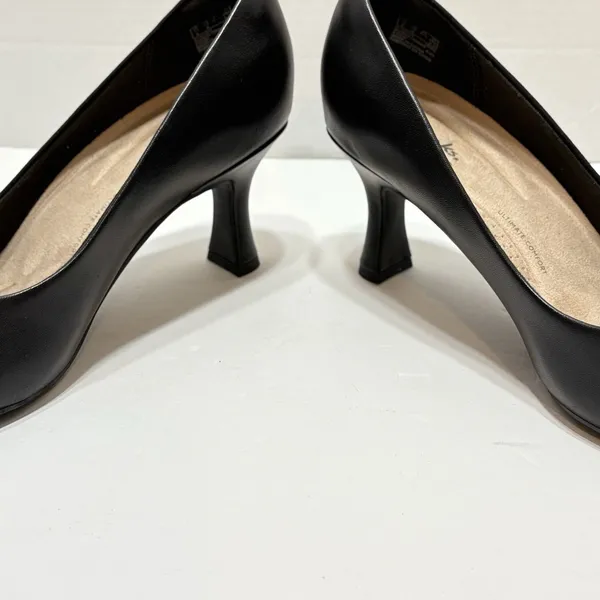 Clarks Women's Kataleyna Rose Pumps, Size 10W Kitten Heel Officewear - Image 9