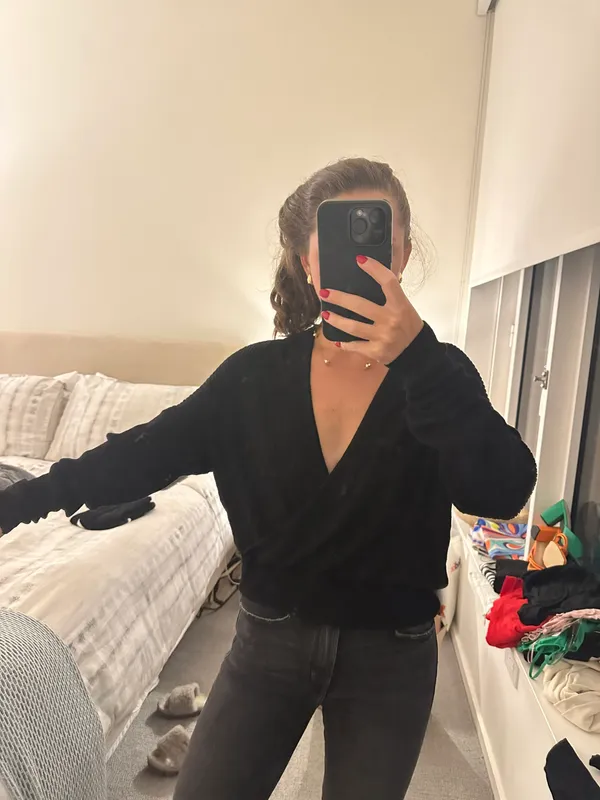 Nordstrom Black Sweater - Image 4