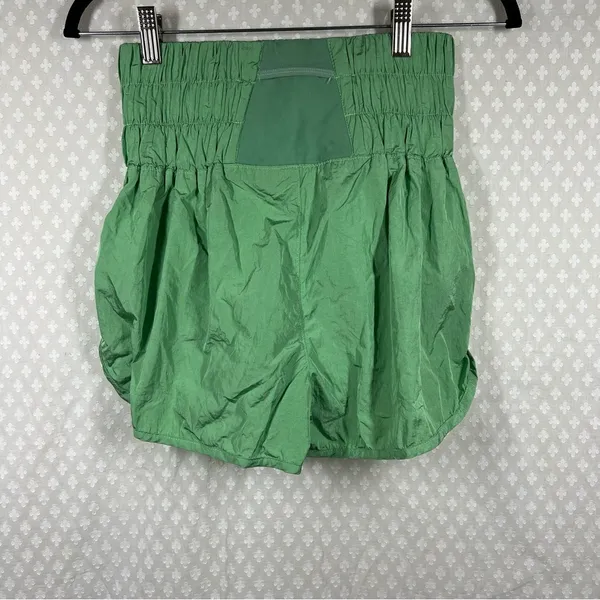 Free People Movement Green‎ High Rise The Way Home Shorts - Image 4