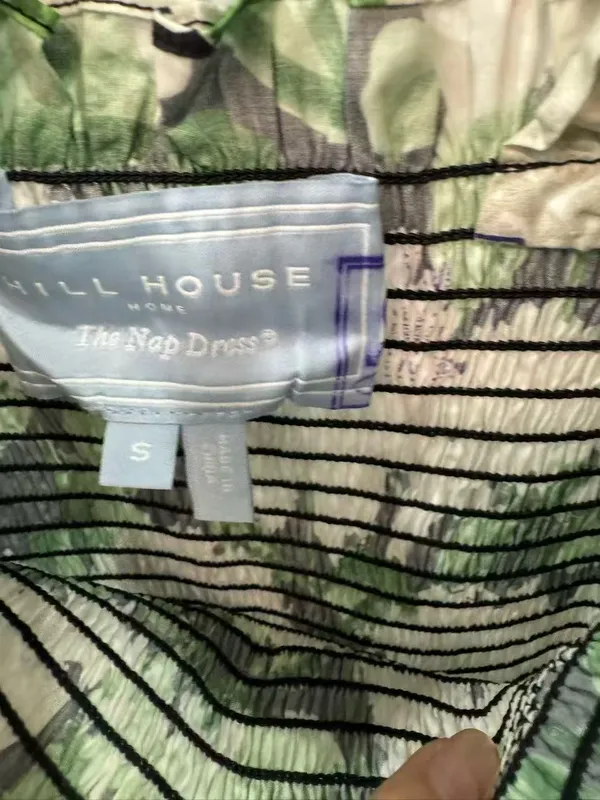 Hill House The Ellie Nap Dress Night Bloom Cotton , S - Image 3