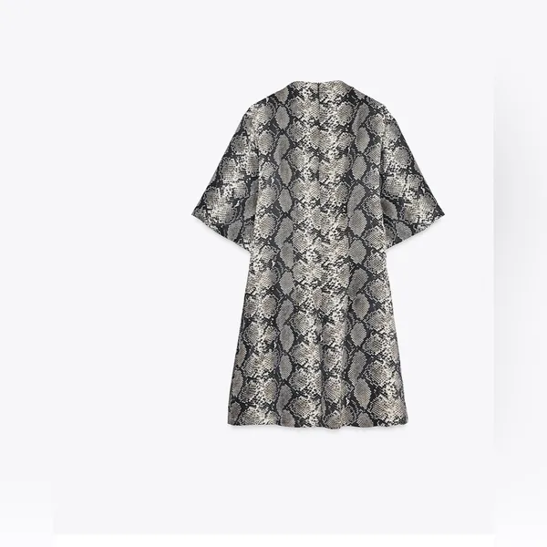 Zara animal print mini‎ dress - Image 4
