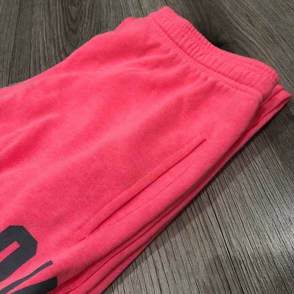 Victoria’s Secret Pink Love Pink Sweatpants XS Bright Pink Full Length - Image 3
