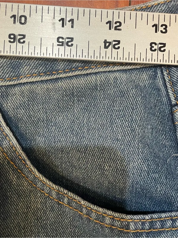 Barrel Leg High Rise Jeans Women’s 8 Y2K 90s Streetwear Normcore Medium Wash - Image 3