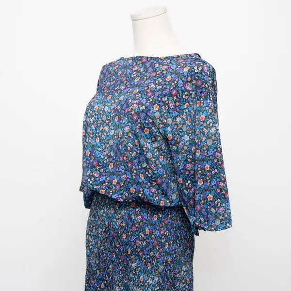 SANDRO - Spinelle Floral Print Cutout Back Dress‎ - Image 6