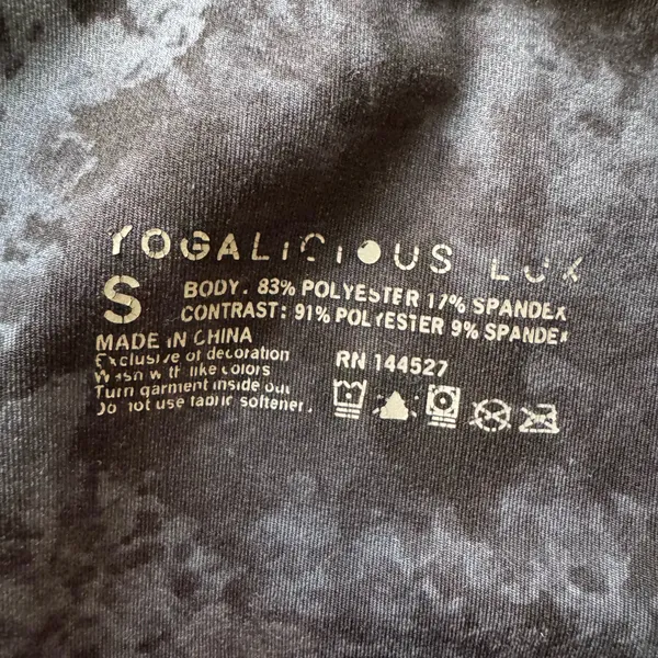 YOGALICIOUS LUX Printed High Rise Leggings - Image 6