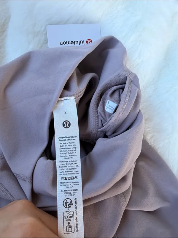 Lululemon Align Short *6” Color Violet Verbena - Image 7