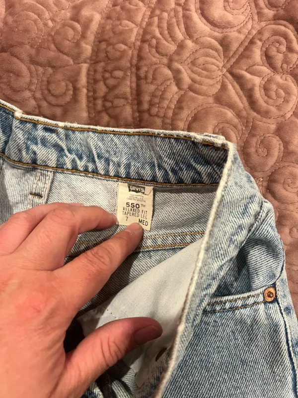 Levi's Light Wash Relaxed Straight Jeans - Blue - Image 6