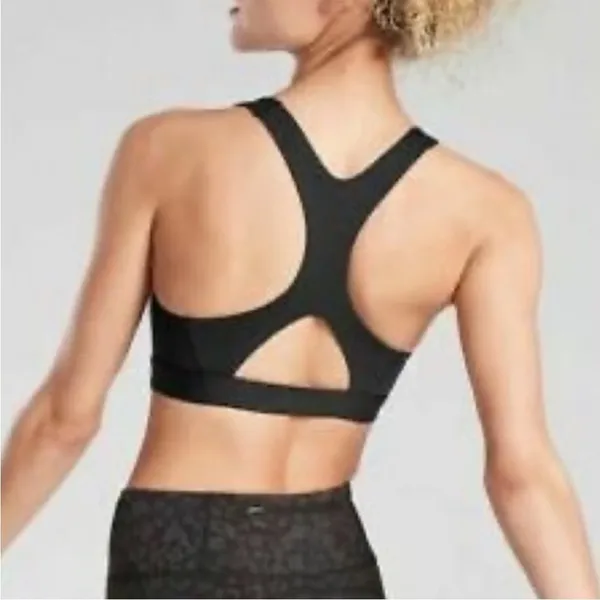 Athleta Ultimate Black Sports Bra - Image 2