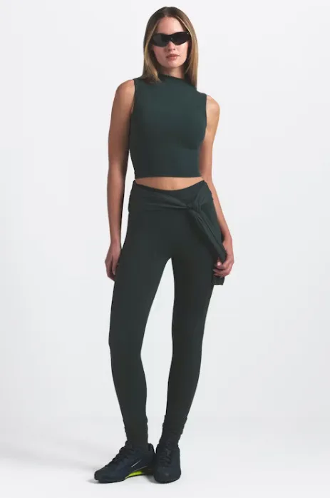 SKIMS X NIKE 26” Matte Leggings Longline Bra SET! S - Image 13