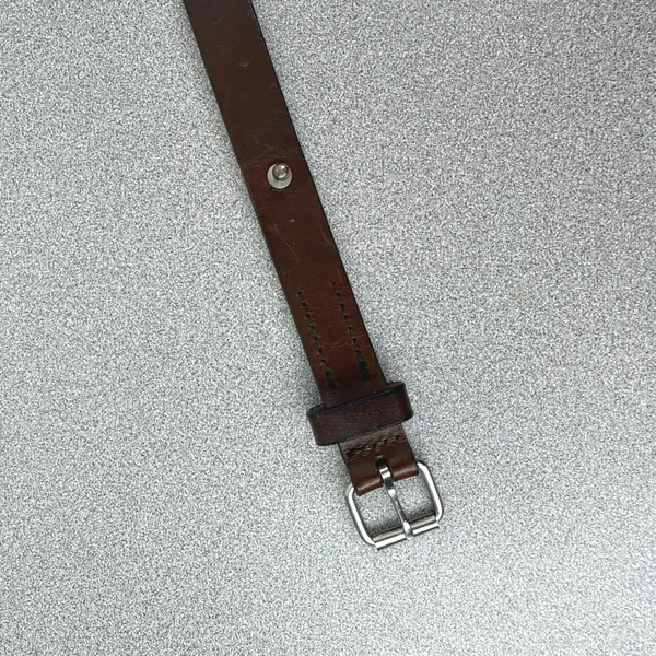 Gap Belt Womens Large Brown Genuine Cow Leather Made in USA Skinny Casual - Image 2