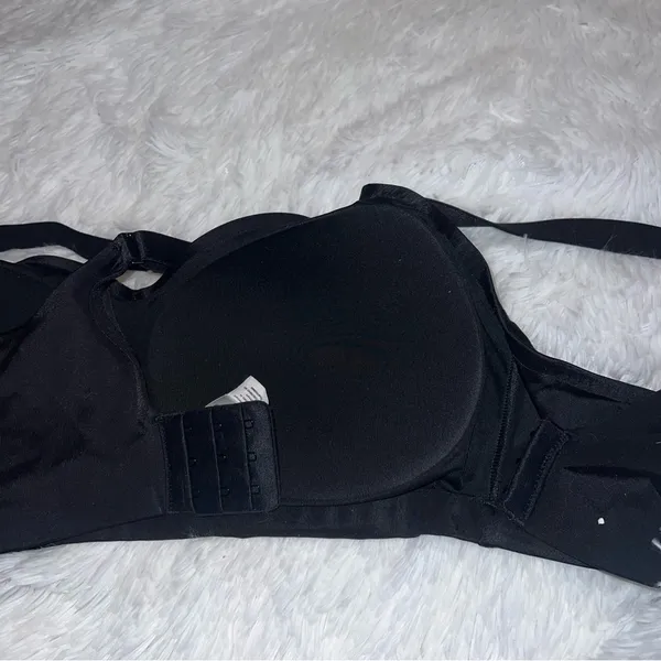 Spanx Black Sports Bra Wireless Extra Large XL D-DD - Image 5