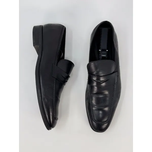 To Boot New York Francis Mens Dress Shoes Black Leather Penny Loafer US 10.5 - Image 3