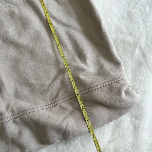 Athleta Retroplush Revive 1/4 Zip Sweatshirt Cream Women’s Size Small - Image 12