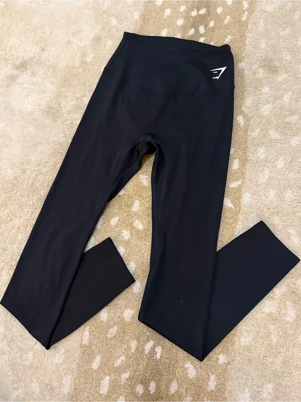 Gymshark Black High Rise Training Leggings women’s Size Small - Image 4