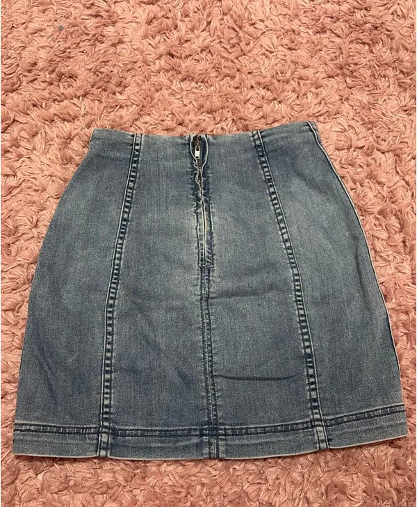 Free people Jean skirt - Image 4