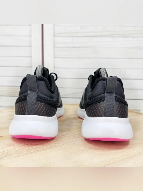 Adidas FluidUp Knit Running Shoe Sneakers Black Pink White Women Size 9.5 H02007 - Image 6