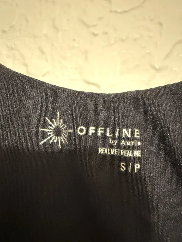 AERIE Black Athletic Dress Size Small - Image 3
