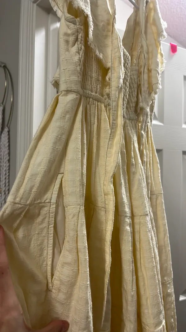 Free People Baby Doll Ruffle Dress - Image 3